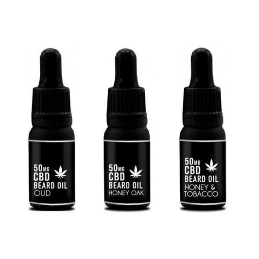 NKD 50mg CBD Infused Speciality Beard Oils 10ml - remedykartelcbd1stop