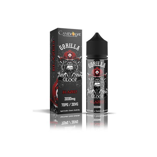 Gorilla Gloop 3000mg CBD Vape Liquid 50ml (70PG/30VG) - remedykartelcbd1stop