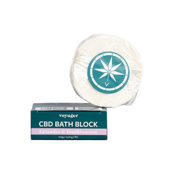 Voyager 100mg CBD Lavender & Frankincense Bath Block - 100g - remedykartelcbd1stop