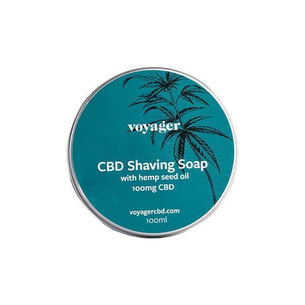 Voyager 100mg CBD Shaving Soap - 100ml - remedykartelcbd1stop