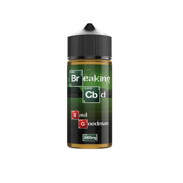 Breaking CBD 3000mg CBD E-Liquid 120ml (50VG/50PG) - remedykartelcbd1stop