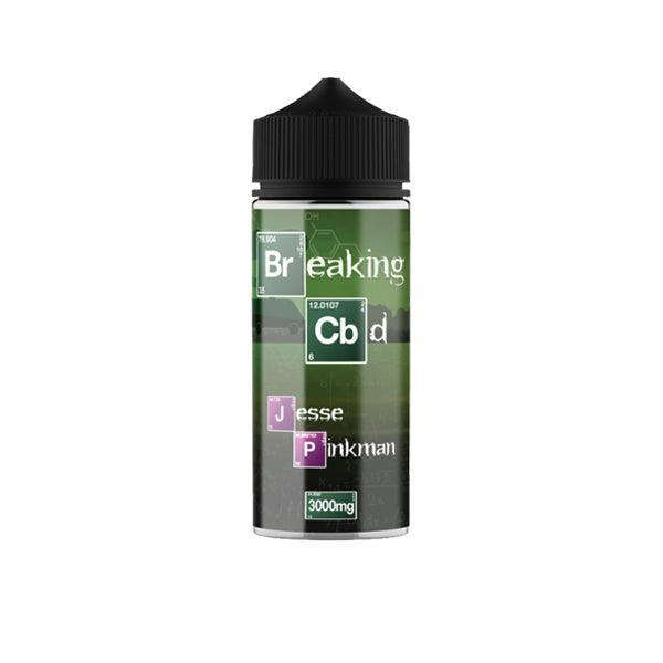 Breaking CBD 3000mg CBD E-Liquid 120ml (50VG/50PG) - remedykartelcbd1stop