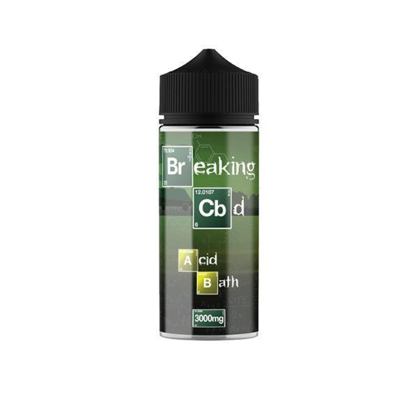 Breaking CBD 3000mg CBD E-Liquid 120ml (50VG/50PG) - remedykartelcbd1stop