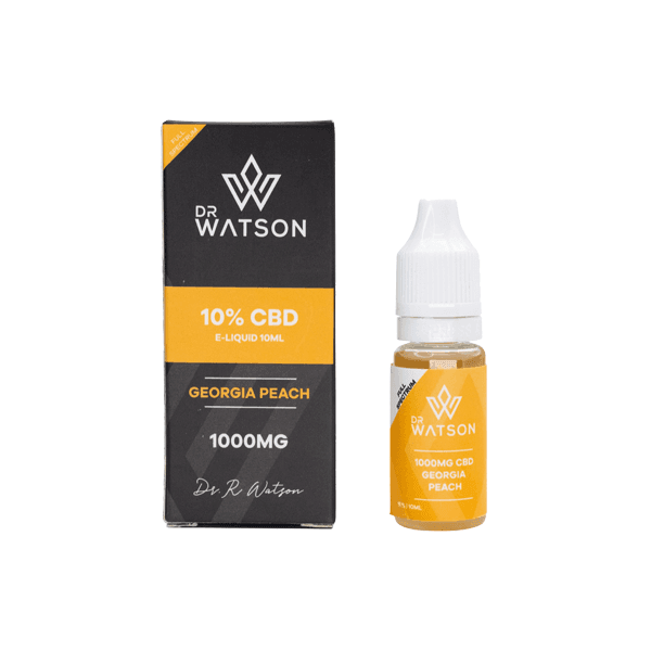 Dr Watson 1000mg Full Spectrum CBD E-liquid 10ml - remedykartelcbd1stop