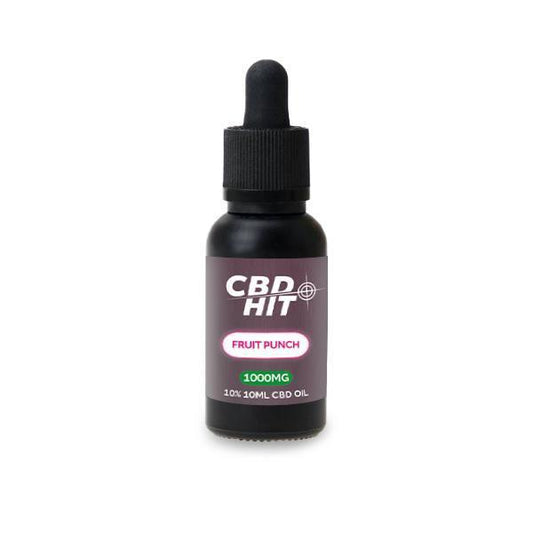 CBD Hit 1000mg CBD Flavoured Oil 10ml - remedykartelcbd1stop