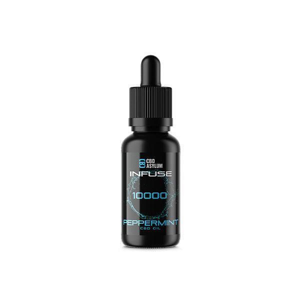 CBD Asylum Infuse 10000mg CBD Peppermint Oil - 30ml (BUY 1 GET 2 FREE) - remedykartelcbd1stop