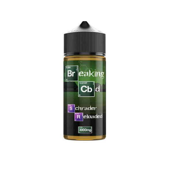 Breaking CBD 3000mg CBD E-Liquid 120ml (50VG/50PG) - remedykartelcbd1stop