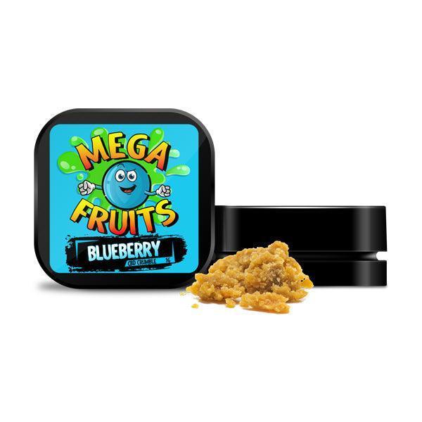 Mega Fruits 85% CBD 4.5% CBG Broad Spectrum CBD Crumble - 1g - remedykartelcbd1stop