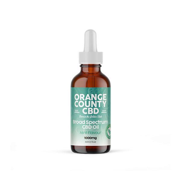 Orange County CBD 1000mg Flavoured Tincture Oil 30ml - remedykartelcbd1stop