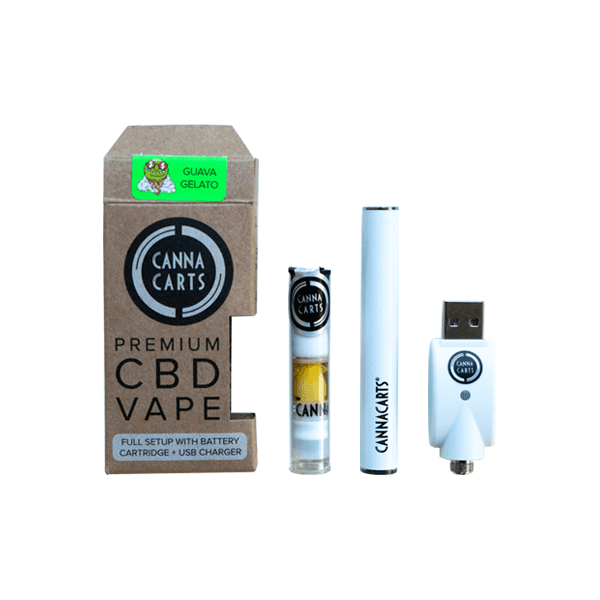 Cannacarts Premium CBD Vape Full Setup - remedykartelcbd1stop