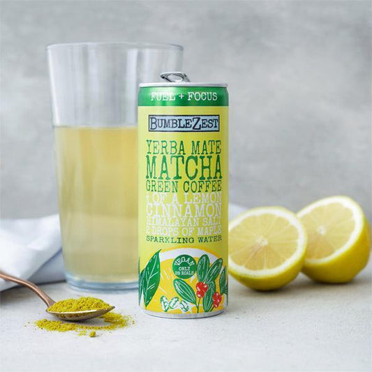 12 x BumbleZest Fuel + Focus – Sparkling Water 250ml - remedykartelcbd1stop