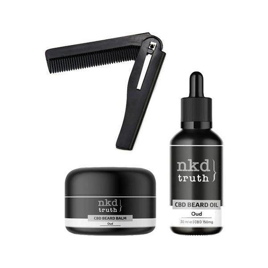 NKD CBD Infused Oil Balm & Comb Gift Set - remedykartelcbd1stop