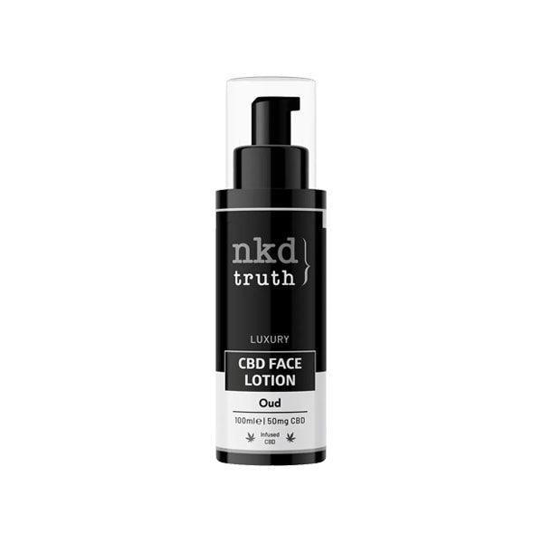 NKD 50mg CBD Face Lotion - 100ml - remedykartelcbd1stop