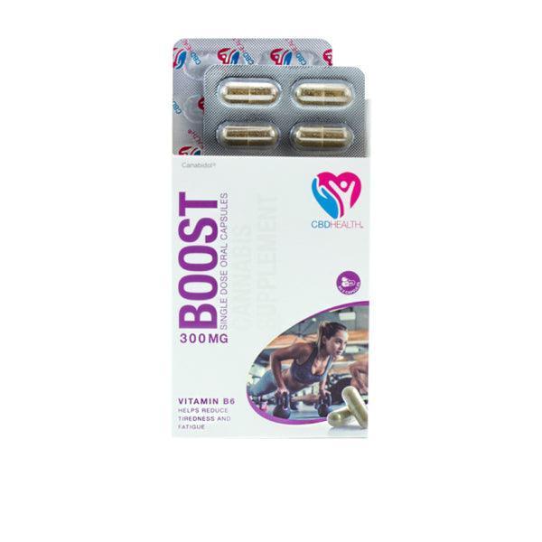 CBD by British Cannabis 300mg CBD Oral Capsules 30 Caps - Boost - remedykartelcbd1stop
