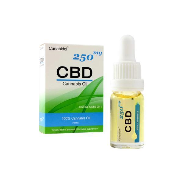 CBD by British Cannabis 250mg CBD Cannabis Oil Drops 10ml - remedykartelcbd1stop