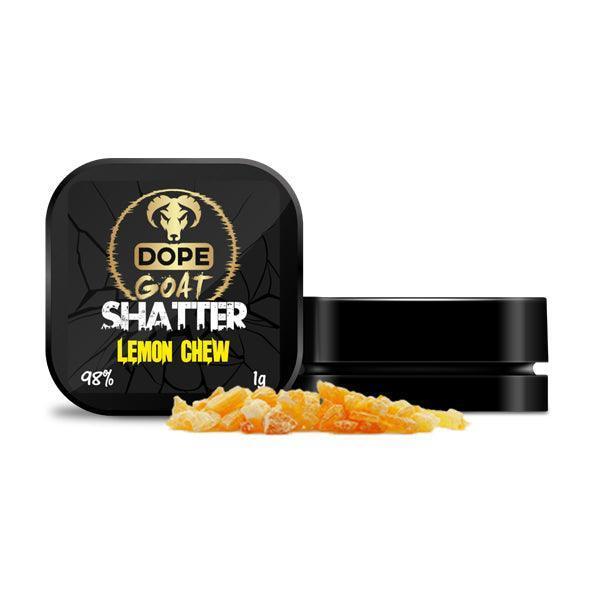 Dope Goat Shatter 98% CBD 1g - remedykartelcbd1stop