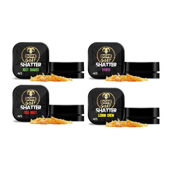Dope Goat Shatter 98% CBD 1g - remedykartelcbd1stop