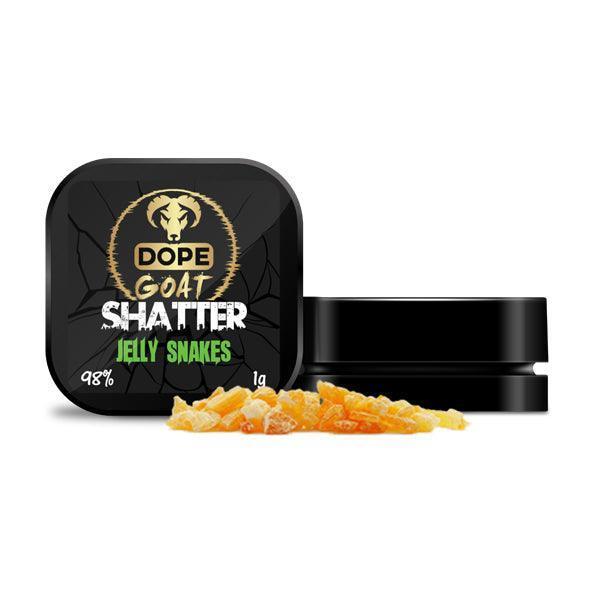 Dope Goat Shatter 98% CBD 1g - remedykartelcbd1stop