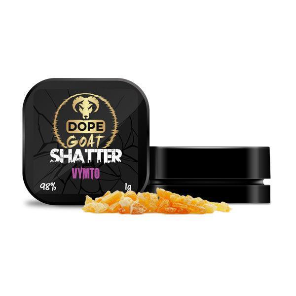 Dope Goat Shatter 98% CBD 1g - remedykartelcbd1stop