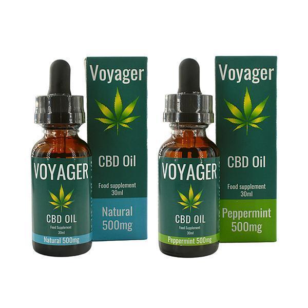 Voyager 500mg CBD Oil 30ml - remedykartelcbd1stop