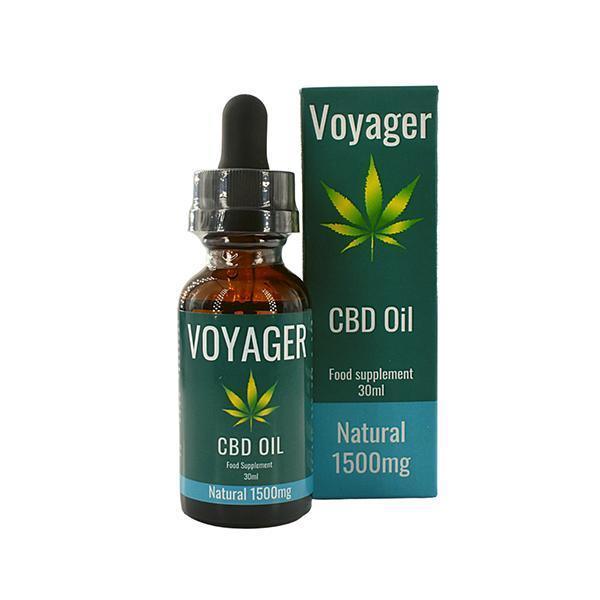 Voyager 1500mg CBD Oil 30ml - remedykartelcbd1stop