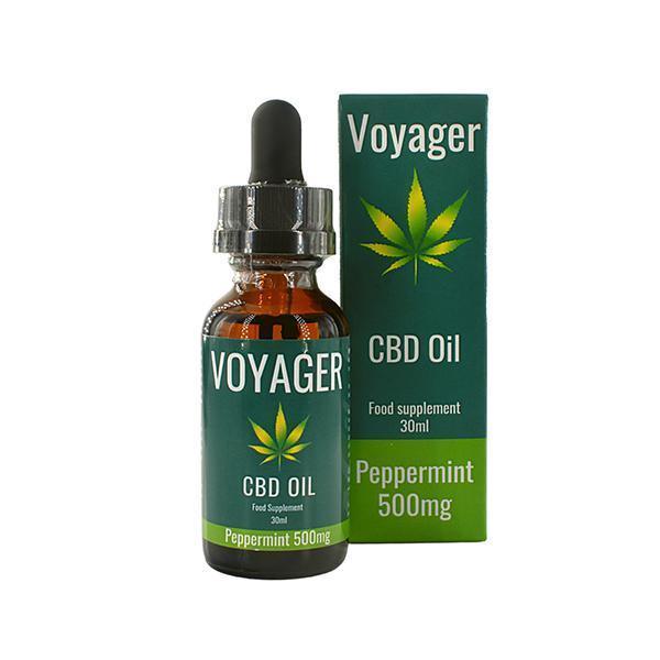 Voyager 500mg CBD Oil 30ml - remedykartelcbd1stop