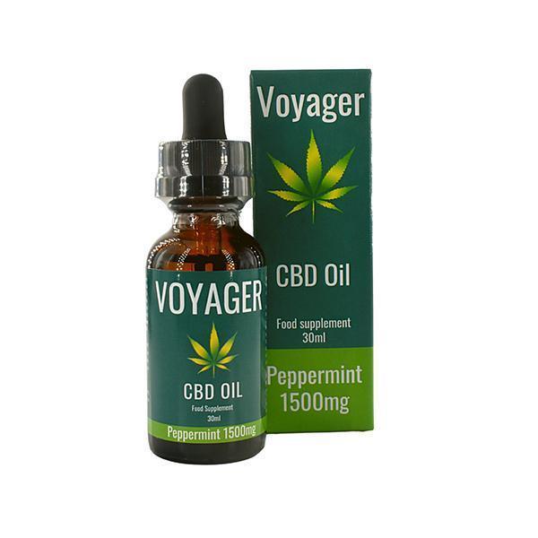 Voyager 1500mg CBD Oil 30ml - remedykartelcbd1stop