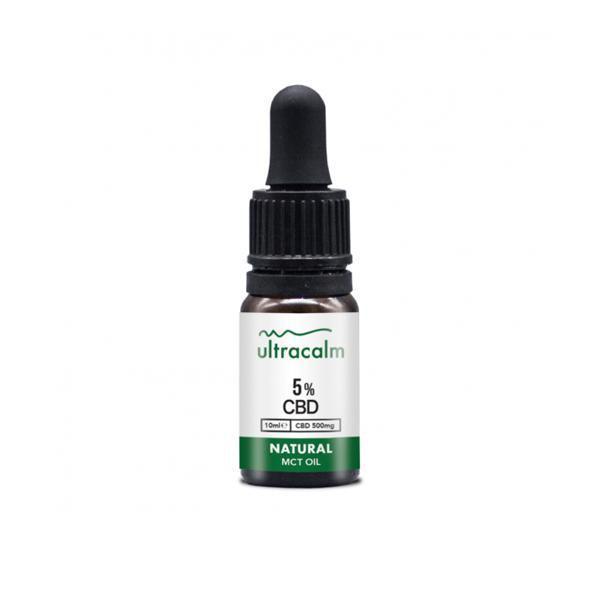 Ultracalm 500mg CBD Broad Spectrum MCT CBD Oil 10ml - Natural - remedykartelcbd1stop