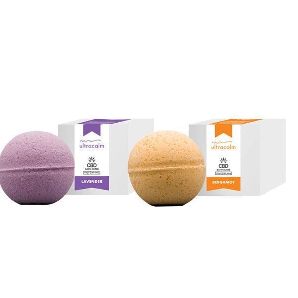 Ultracalm 20mg CBD Luxury Essential oil CBD Bath Bombs 170g - remedykartelcbd1stop