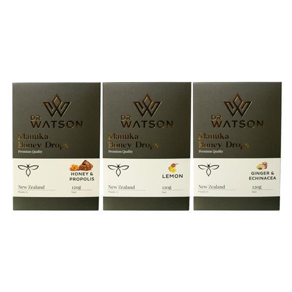 Dr Watson Manuka Honey Drops 120g (non-CBD) - remedykartelcbd1stop