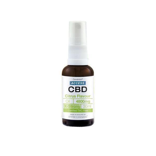Access CBD 4800mg CBD Broad Spectrum Oil Mixed 30ml - remedykartelcbd1stop