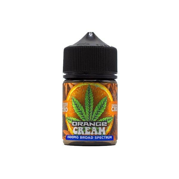 Orange County CBD Cali Range 1500mg CBD 50ml E-liquid (60VG/40PG) - remedykartelcbd1stop