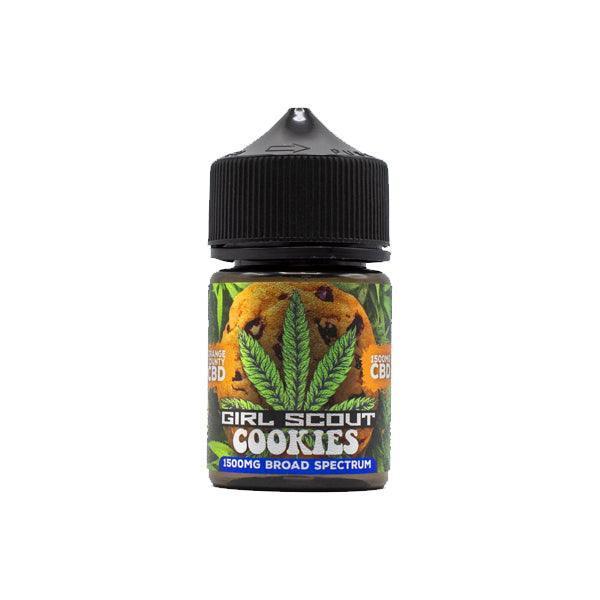 Orange County CBD Cali Range 1500mg CBD 50ml E-liquid (60VG/40PG) - remedykartelcbd1stop