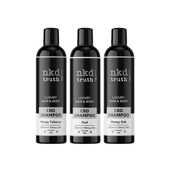 NKD 150mg CBD Hair and Body Shampoo 250ml - remedykartelcbd1stop