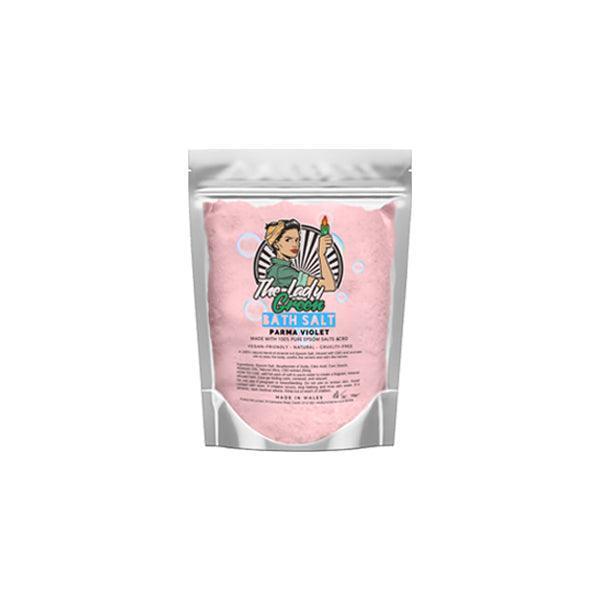 Lady Green 20mg CBD Parma Violet Bath Salts - 150g - remedykartelcbd1stop