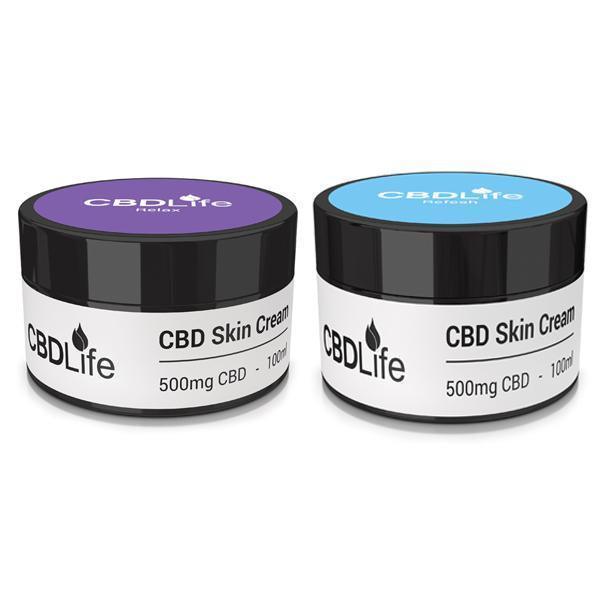 CBDLife 500mg CBD Skin Cream 100ml - remedykartelcbd1stop