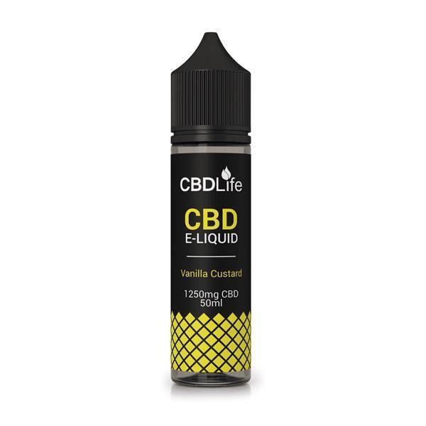CBDLife 1250mg CBD 50ml E-Liquid (50VG/50PG) - remedykartelcbd1stop