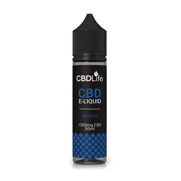 CBDLife 1250mg CBD 50ml E-Liquid (50VG/50PG) - remedykartelcbd1stop