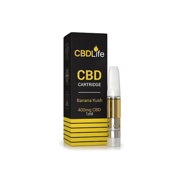 CBDLife 400mg Vape Pen Cartridge 1ml - remedykartelcbd1stop