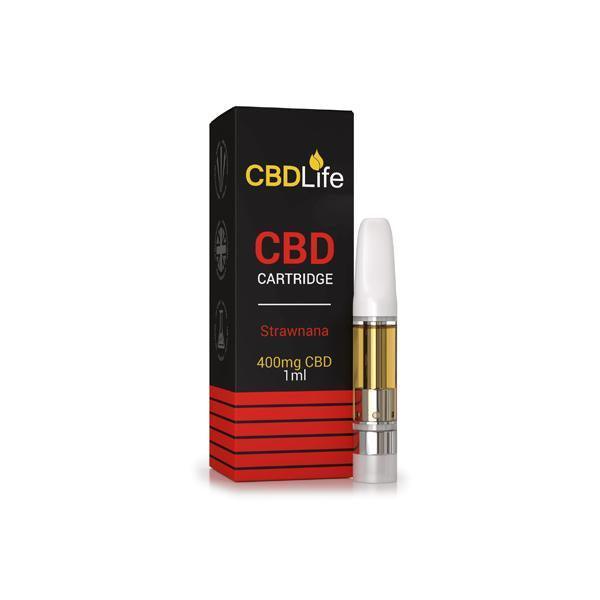 CBDLife 400mg Vape Pen Cartridge 1ml - remedykartelcbd1stop