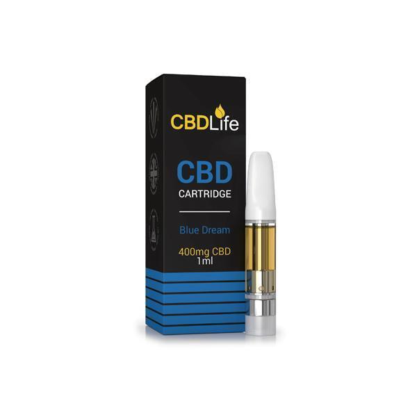 CBDLife 400mg Vape Pen Cartridge 1ml - remedykartelcbd1stop