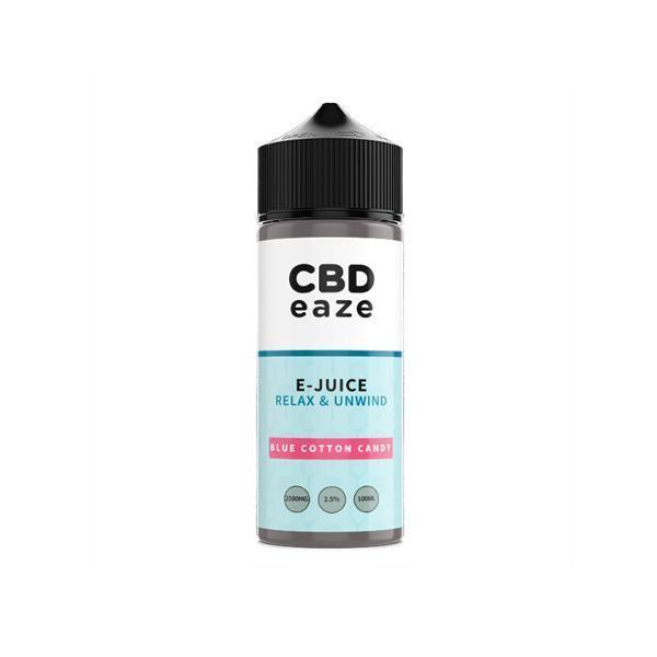 CBDeaze Broad Spectrum 2500mg CBD 100ml E-Liquid (70VG/30PG) - remedykartelcbd1stop
