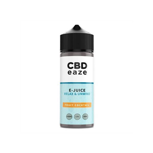 CBDeaze Broad Spectrum 2500mg CBD 100ml E-Liquid (70VG/30PG) - remedykartelcbd1stop