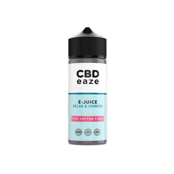 CBDeaze Broad Spectrum 2500mg CBD 100ml E-Liquid (70VG/30PG) - remedykartelcbd1stop
