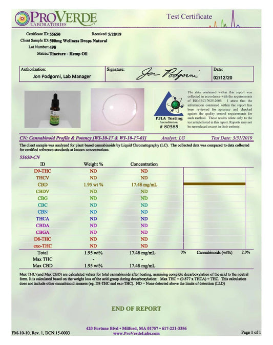 Fit CBD Tincture Oil 500mg CBD Peppermint 30ml - remedykartelcbd1stop