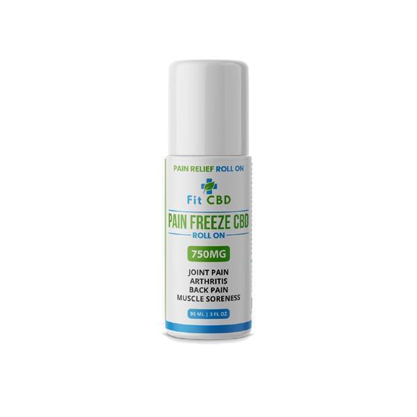Fit CBD 750mg CBD Freeze Roll On 90ml - remedykartelcbd1stop