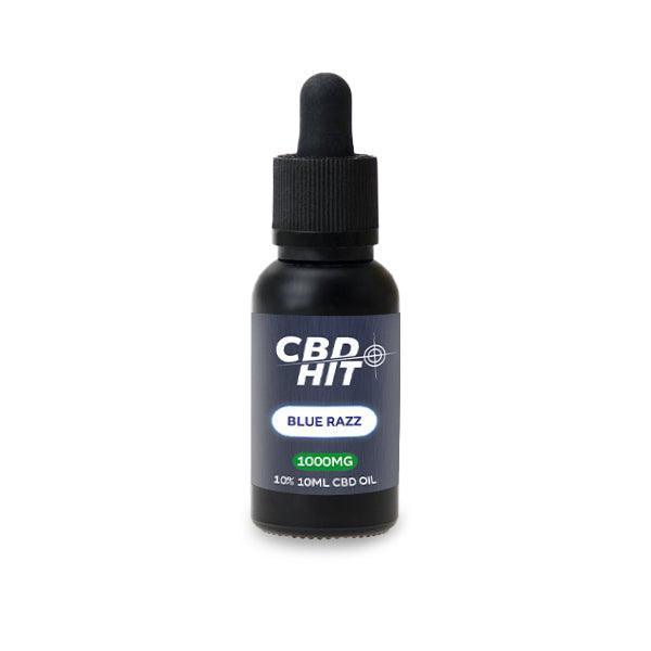 CBD Hit 1000mg CBD Flavoured Oil 10ml - remedykartelcbd1stop