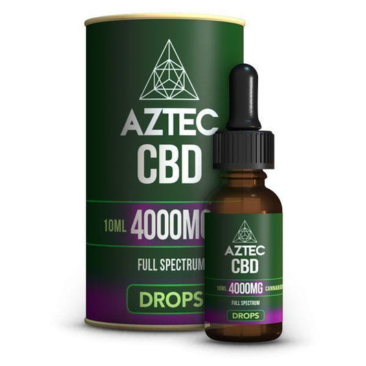 Aztec CBD Full Spectrum Hemp Oil 4000mg CBD 10ml - remedykartelcbd1stop