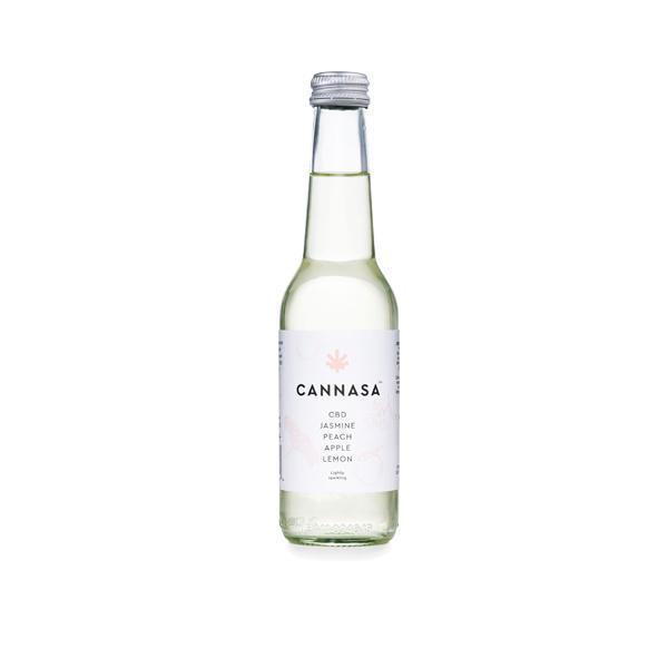 12 x Cannasa botanical 2.5mg CBD Infused Drink 275ml - Peach & Jasmine - remedykartelcbd1stop