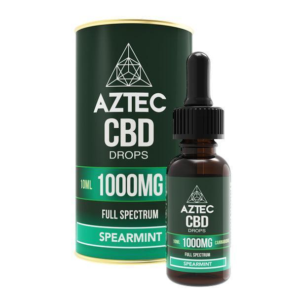 Aztec CBD Full Spectrum Hemp Oil 1000mg CBD 10ml - remedykartelcbd1stop